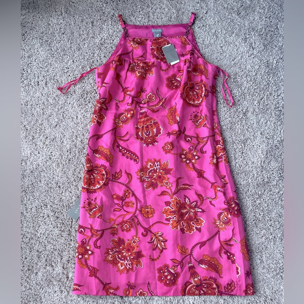 Ann Taylor Fuchsia Dress